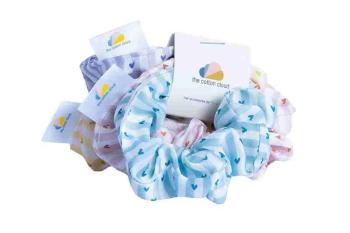 THE COTTON CLOUD Set 4 gumičiek mini Scrunchies