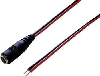 BKL Electronic 072064 nízkonapäťový pripojovací kábel nizkonapäťová zásuvka - kábel, otvorený koniec 5.5 mm  2.5 mm 2.5