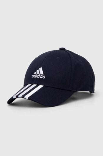 Šiltovka adidas Performance tmavomodrá farba, s nášivkou