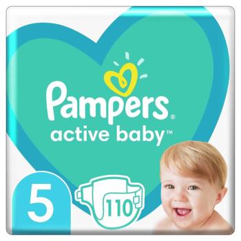 PAMPERS Active Baby Plienky jednorazové 5 (11-16 kg) 110 ks