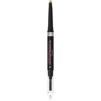 L’Oréal Paris Infaillible 24h Filling Triangular Pencil precízna ceruzka na obočie vodeodolná odtieň 07 Blonde 1 ml