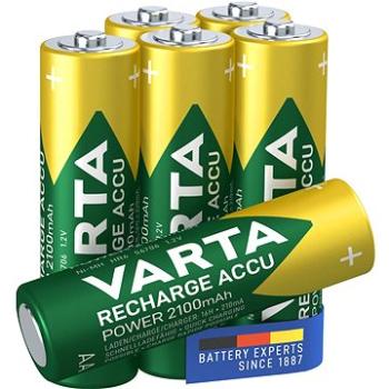 VARTA nabíjateľná batéria Recharge Accu Power AA 2100 mAh R2U 6 ks (56706101436)