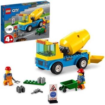 LEGO® City 60325 Nákladné auto s miešačkou na betón (5702017161556)