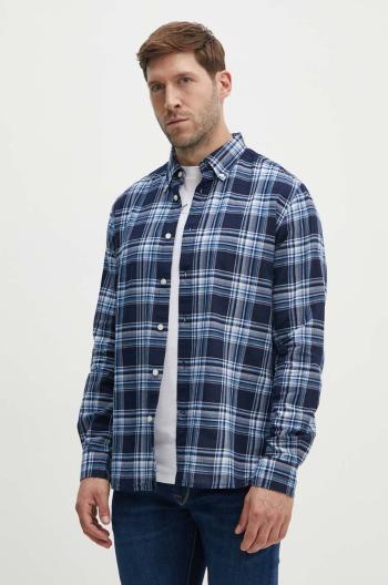 Bavlnená košeľa Woolrich pánska, regular, s golierom button-down