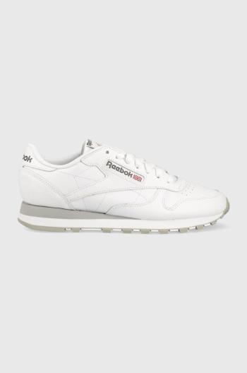 Kožené tenisky Reebok Classic Classic Leather biela farba