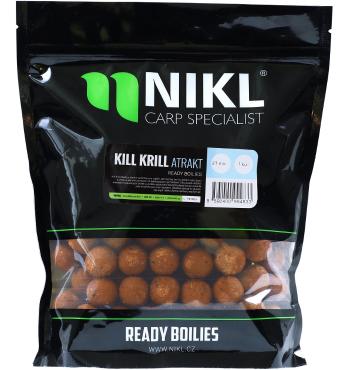 Nikl hotové boilie kill krill atrakt - 1 kg 15 mm