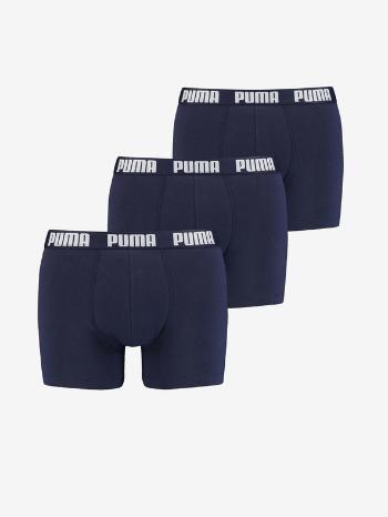 Puma Everyday Boxerky 3 ks Modrá