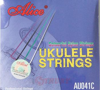 Alice AU041C Colorful Ukulele Strings, Super Ligh