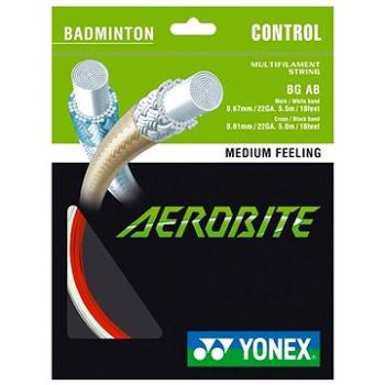 Yonex Aerobite, 0,67 mm, 10 m, WHITE/RED (4549317648988)