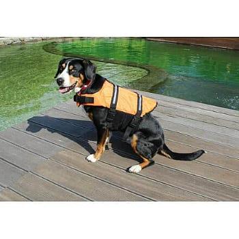 Dog Swimmer plovací vesta pro psa oranžová Velikost oblečení: L