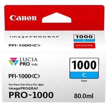 Canon PFI-1000C azúrová (0547C001)