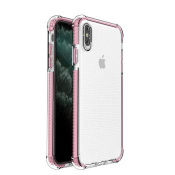 IZMAEL Apple iPhone XS Max Silikónové puzdro Spring Armor  KP9572 transparentná