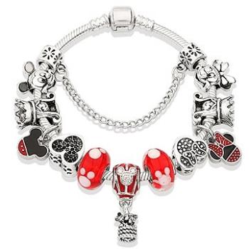 Náramok v štýle A´la Pandora – Mickey Minnie/P10929-911-1 – 23 cm (8545)