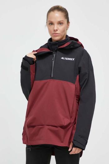 Športová bunda adidas TERREX Xperior 2L RAIN.RDY čierna farba