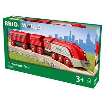 Brio World 33557 Streamline - Aerodynamický vlak (7312350335576)