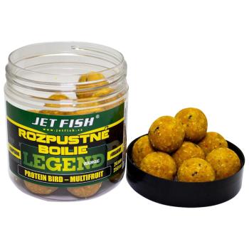 Jet fish rozpustné boilie legend range 250 ml 24 mm - protein bird multifruit