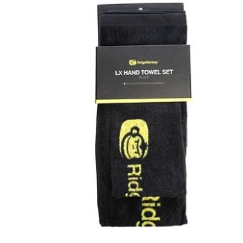 RidgeMonkey LX Hand Towel Set Black 2ks (5056210603178)