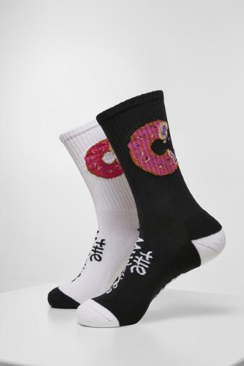 Cayler & Sons Munchies Socks 2-Pack black/white - 43–46