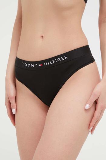 Tangá Tommy Hilfiger čierna farba