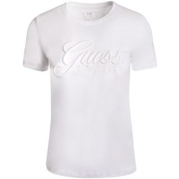 Guess  Tričká s krátkym rukávom W3GI36I3Z14 G011  Biela