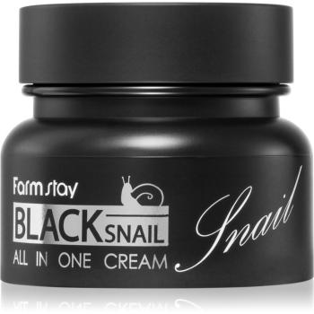 Farmstay Black Snail All-In One výživný pleťový krém s extraktom zo slimáka 100 ml