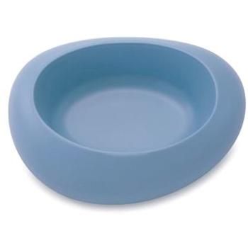 IMAC Dizajnová miska pre psa plastová 2000 ml – modrá – D 34,5 × Š 27 × V 8,5 cm (8021799413521)