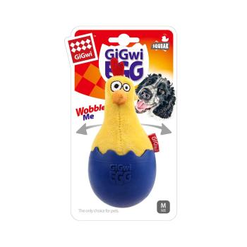 GiGwi vajíčko húpajúce sa. Sliepka. Guma a textil