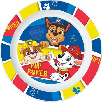 STOR Plastový tanier Paw Patrol 22cm modrý