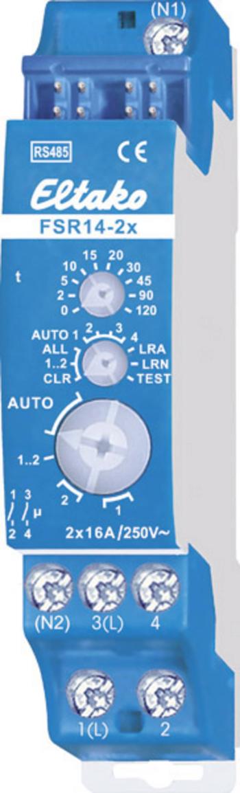FSR14-2x Eltako RS485 zbernicový spínač   2-kanálová klobúčikové tienidlo