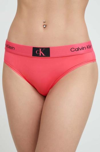 Nohavičky Calvin Klein Underwear ružová farba