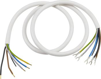 Heitronic 45505 optické vlákno prepojovací kábel  biela 1.5 m