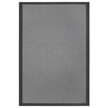 Kusový koberec Flatweave 104822 Black/Grey 200 × 290 cm (277055-104444)