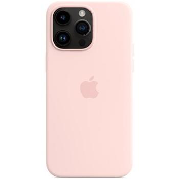 Apple iPhone 14 Pro Max Silikónový kryt s MagSafe kriedovo ružový (MPTT3ZM/A)