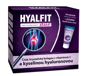 Hyalfit DUO darčekové balenie 90 kapsúl + krém 50 ml