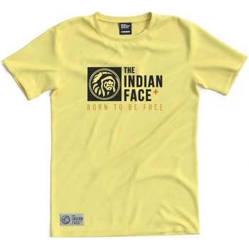 The Indian Face  Tričká s krátkym rukávom Born to be Free  Žltá