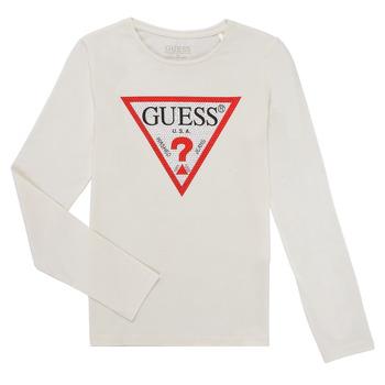 Guess  Tričká s dlhým rukávom J2YI50-K6YW1-G018  Biela