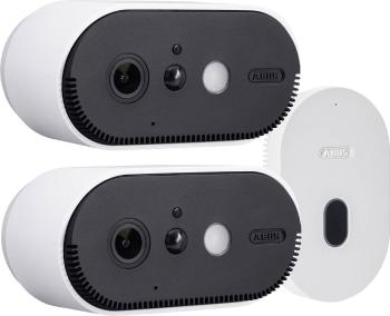 ABUS Akku Cam PPIC90200 Wi-Fi IP-sada bezpečnostné kamery  s 2 kamerami 1920 x 1080 Pixel