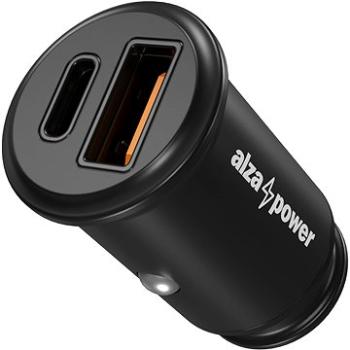 AlzaPower Car Charger C520 Fast Charge + Power Delivery čierna (APW-CC2Q3P3AB)