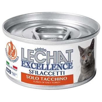 Monge Lechat Excellence Flakes s morčacím mäsom 80g (8009470060806)