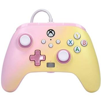 PowerA Enhanced Wired Controller for Xbox Series X|S – Pink Lemonade (XBGP0003-01)