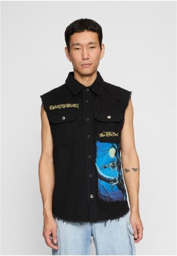 Brandit Iron Maiden Vintage Shirt sleeveless FOTD black - XL