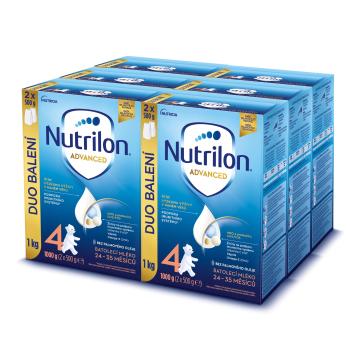 Nutrilon 4 batoľacia mliečna dojčenská výživa v prášku 6 x 1000 g