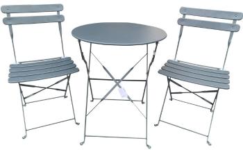 ROJAPLAST Bistro set, sivý