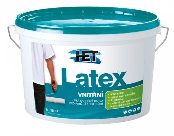 HET Latex vnútorný 5 kg biela matná