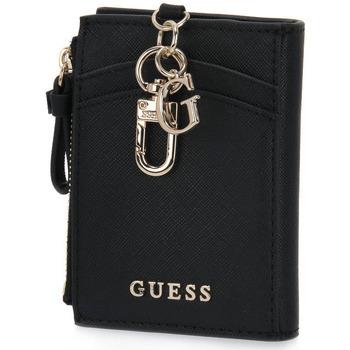 Guess  Peňaženky BLA KEYRING CARD CASE  Čierna