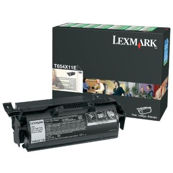 LEXMARK T654 (T654X11E) - originálny toner, čierny, 36000 strán