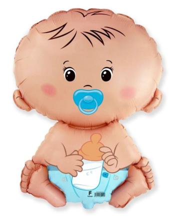 Fóliový balón Baby - chlapec 60 cm - Flexmetal