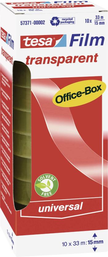 tesa OFFICE-BOX 57371-00002-06 tesafilm  priehľadná (d x š) 33 m x 15 mm 10 ks