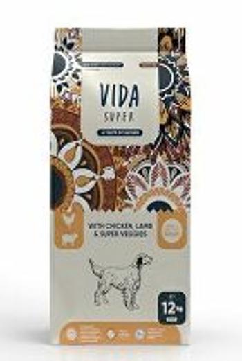 Kraftia VIDA SUPER DOG Adult M/L Lamb & Chicken 12kg