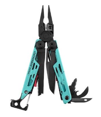 Leatherman multifunkčné kliešte signal aqua